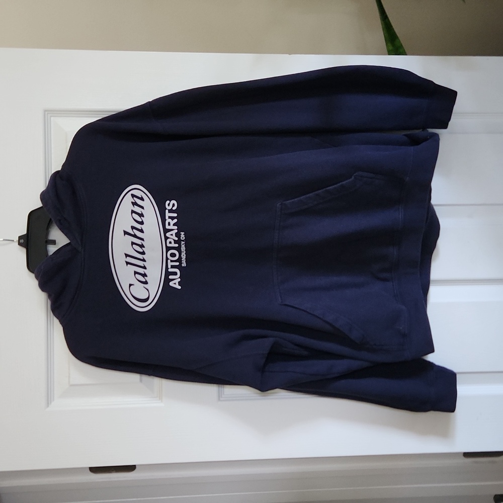 Tommy boy Callahan auto parts hoodie | LARGE